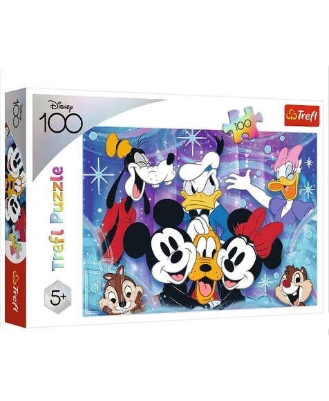 Lisanslı 100 Parça Disney Puzzle 4626