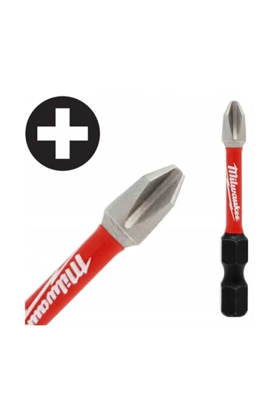 Bits Uç Matkap Ucu Tornavida Ucu Vidalama Ucu Ph2-50mm T4932430855 - 10 Adet - 2