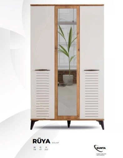 RÜYA 3 KAPILI DOLAP