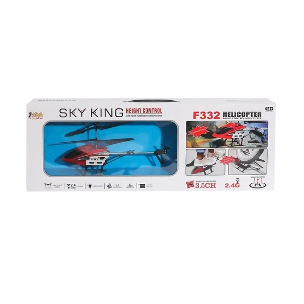 22571-f332 Kumandalı Helikopter -asya Oyuncak