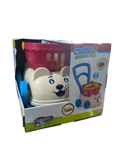 38 cm 12 Parça Sevimli Market Arabam 6483