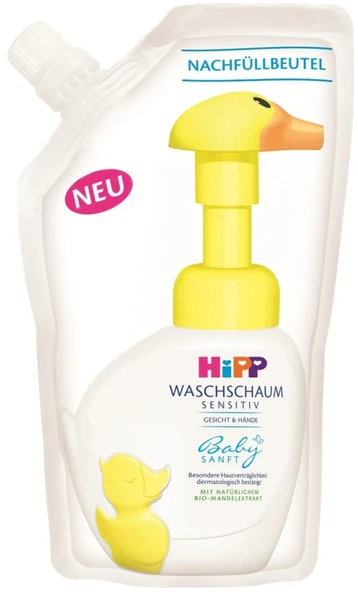 Hipp Babysanft Bebek/Çoçuk El Yıkama Köpüğü 250ML (Yedek Poşet) ürün görseli