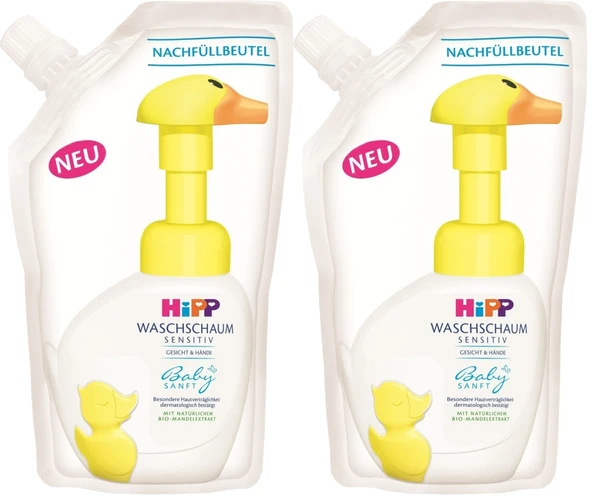 Hipp Babysanft Bebek/Çoçuk El Yıkama Köpüğü 250ML (Yedek Poşet) (2 Li Set)