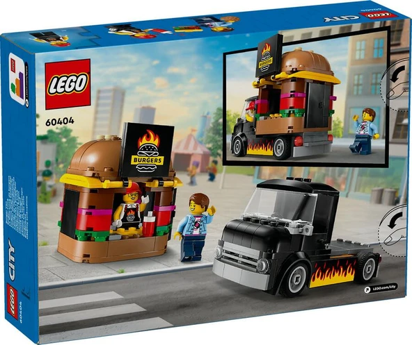 Lego City 60404 City Hamburger Kamyonu - 3