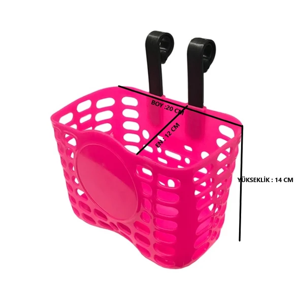Hsgl Bisiklet Ön Sepet Plastik Askılı Model 16 - 20 jant - 9
