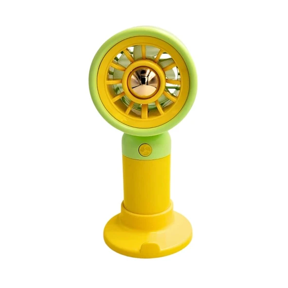 bigmate Mini El Fanı Taşınabilir Serinletici Şarjlı Vantilatör 3 Kademeli Hız Ayarı YS2253A - 9