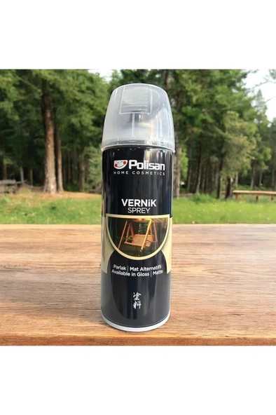 Polisan Parlak Sprey Vernik 400ML