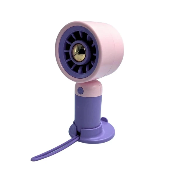 bigmate Mini El Fanı Taşınabilir Serinletici Şarjlı Vantilatör 3 Kademeli Hız Ayarı YS2253A - 7