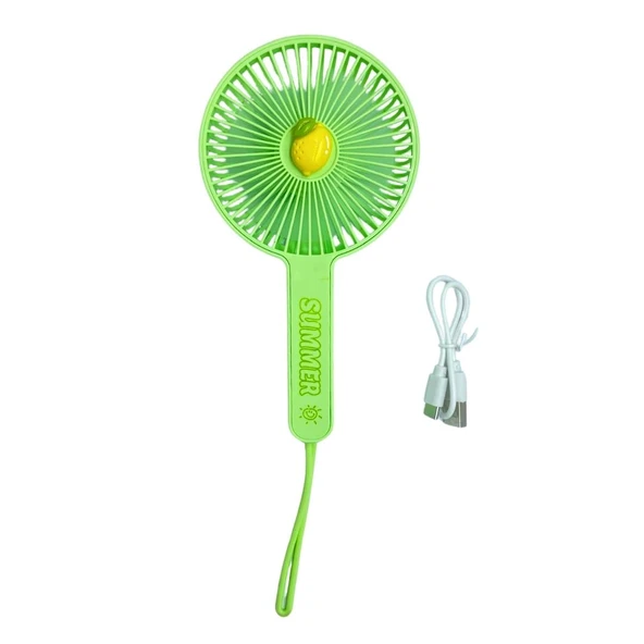 bigmate Mini El Fanı Taşınabilir Serinletici Şarjlı Vantilatör 3 Kademeli Hız Ayarı YS2289 - 4