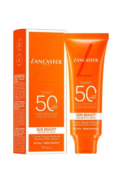 Lancaster Sun Beauty Sensitive Skin Mineral Face Cream SPF50 50 ML - 2