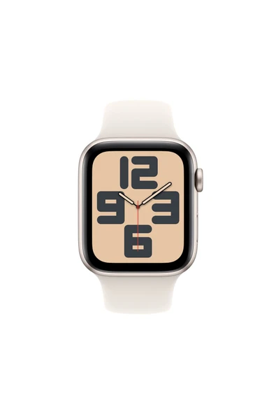 Apple Watch SE GPS 40mm Yıldız Işığı Alüminyum Kasa + Yıldız Işığı Spor Kordon - S/M (Apple Türkiye Garantili) - 2