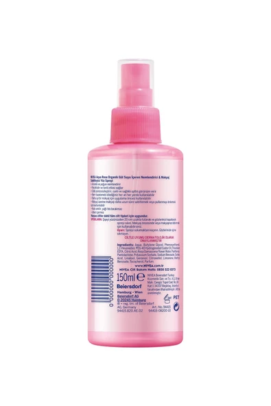 NİVEA AQUA ROSE NEMLENDİRİCİ SPREY 150 ML - 6