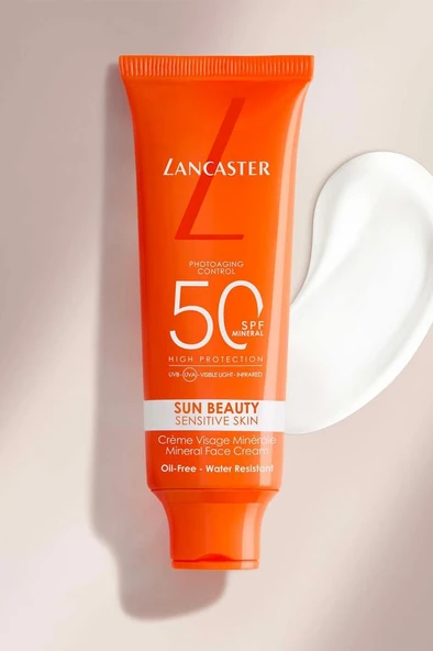 Lancaster Sun Beauty Sensitive Skin Mineral Face Cream SPF50 50 ML - 4