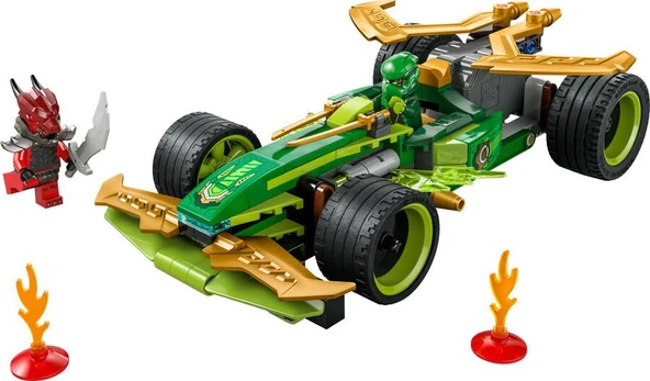Lego Ninjago Lloyd'un Çek-Bırak Yarış Arabası 71828 - Resim 2