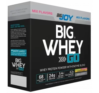 Bigjoy Sports BIGWHEYGO Whey Protein Mix Aroma 68 Servis