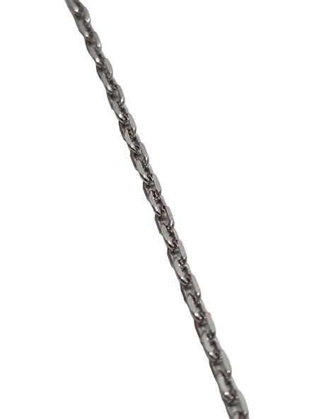 Zincir Motifli 925 Ayar Gümüş Kolye 4,5mm 14,25 Gram