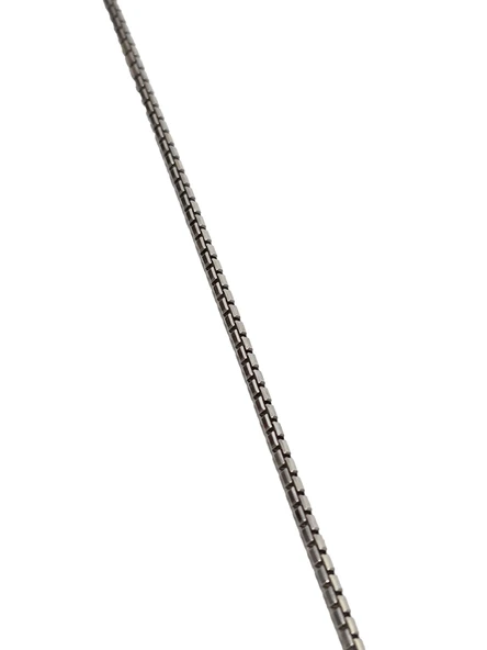 Zincir Motifli 925 Ayar Gümüş Kolye 2mm 15 Gram