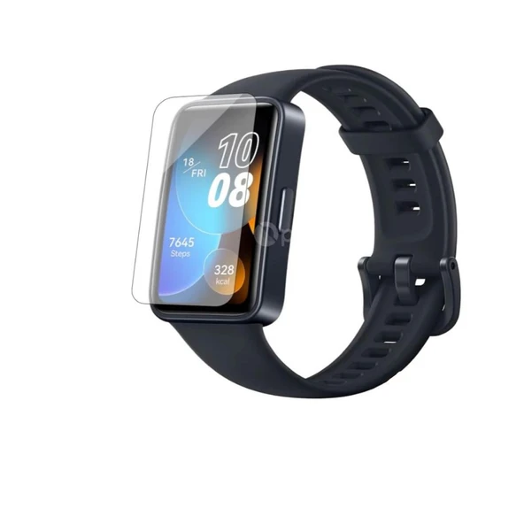 Huawei Band 10 ile Uyumlu Hidrojel Nano Film Ekran Koruyucu (2 Adet)