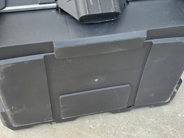 Dewalt TSTAK Ağır Hizmet Tipi Tekerlekli Derin Takım Çantası DW004 (Çıtır Darbeli) - Resim 5