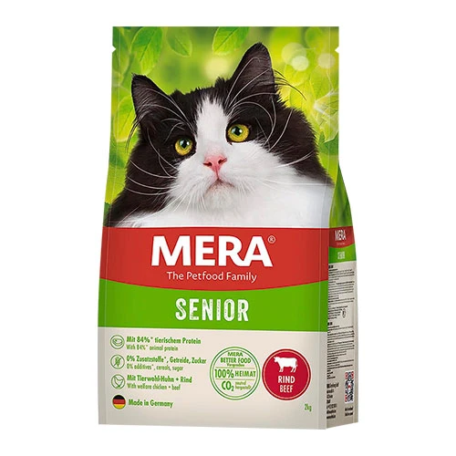 Mera Senior Biftekli Tahılsız Yaşlı Kedi Maması 2 Kg