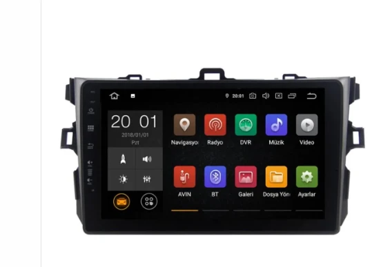 ARLOX TOYOTA AURİS 2008-2012 7" MULTİMEDİA