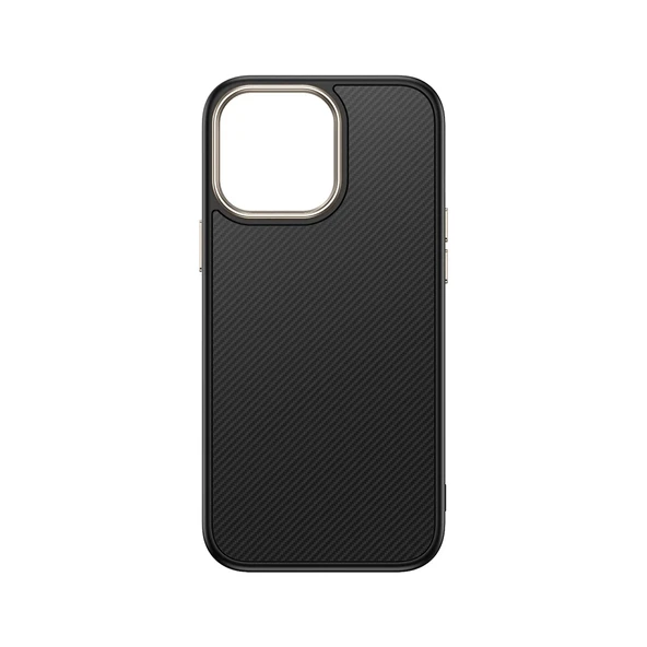 Apple iPhone 14 Pro Max Kılıf M-safe Şarj Özellikli Karbon Fiber Görünümlü Zore Antina Kapak - 9