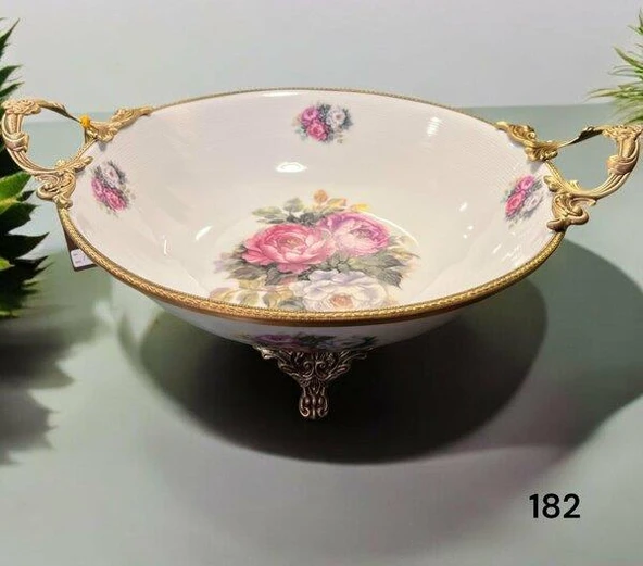 Royking Antique Yuvarlak Salata Kasesi 32CM RMN 182