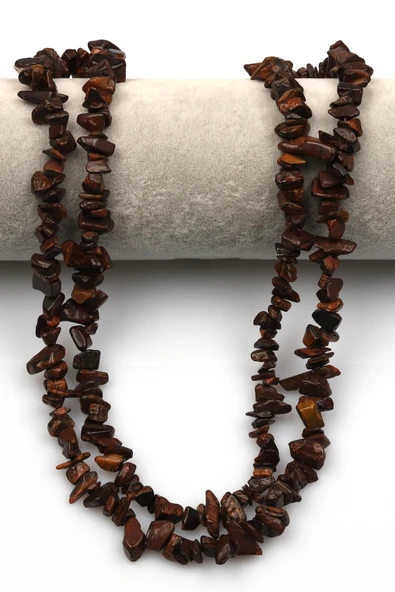 Kırmızı Kaplan Gözü Doğal Taş Kırıktaş Dizi - Resim 2