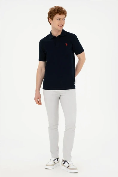U.s.Polo Assn. Erkek Lacivert Tişört G081GL011 - 4