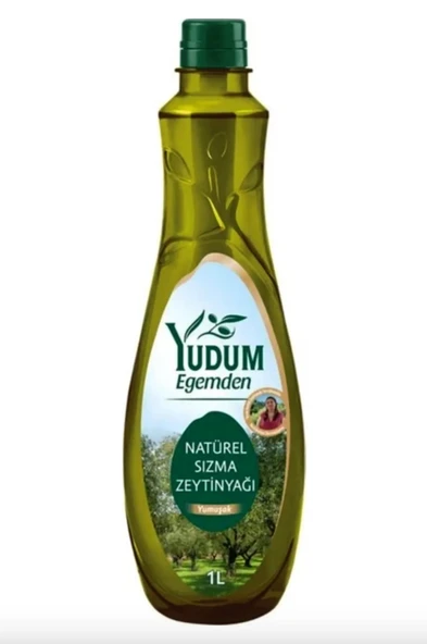 Yudum Egemden Yumuşak Lezzet Natürel Sızma Zeytinyağı 1 lt