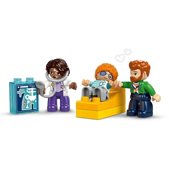 10449 Lego Duplo İlk Doktor Ziyareti 65 Parça +2aş - 3