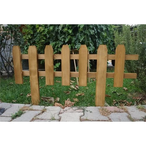 Ahşap Mini Kazık Çit - 3