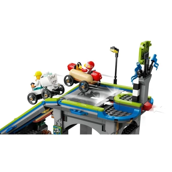 60460 Lego City Senin Kuralların: Yarış Arabası Rampa Parçası 436 Parça +6 Yaş - 4