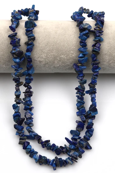 Lapis Lazuli Doğal Taş Kırıktaş Dizi - 2