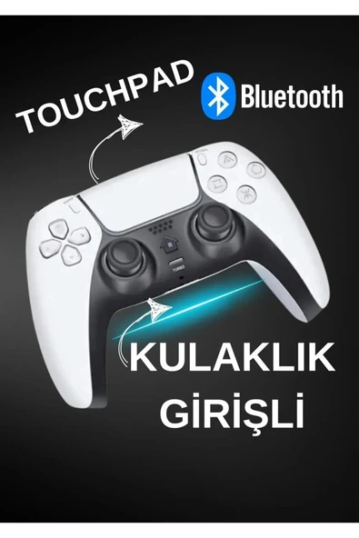 T28 Bluetooth Oyun Kolu Ps4 Ps5(PS4 Oyunları) Ve Pc Uyumlu Wireless Kablosuz Joystick - 3