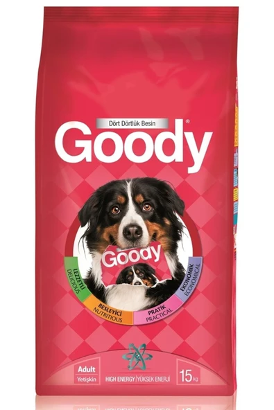 Goody Yüksek Enerji Yetişkin Köpek Maması 15 kg