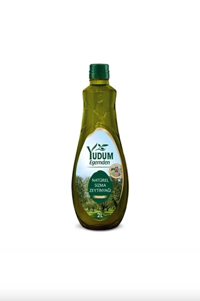 Yudum Egemden Natural Sızma Zeytinyağı Yumuşak Lezzet 2 Lt