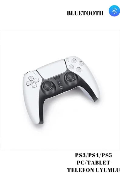 T28 Bluetooth Oyun Kolu Ps4 Ps5(PS4 Oyunları) Ve Pc Uyumlu Wireless Kablosuz Joystick
