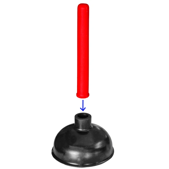 Kauçuk Lavabo Pompası Tıkanıklık Açıcı Lastik Pompa - Küçük boy 12cm - 4