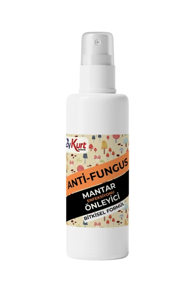 ByKurt Anti Fungus 200 ML  Orkide ve Yeşil Bitkiler İçin Bitkisel Mantar Önleyici Sprey