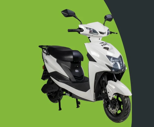 4M309-9900C-17 VS1 ELEKTR. MOPED SEDEFLI BEYAZ 45 KMH