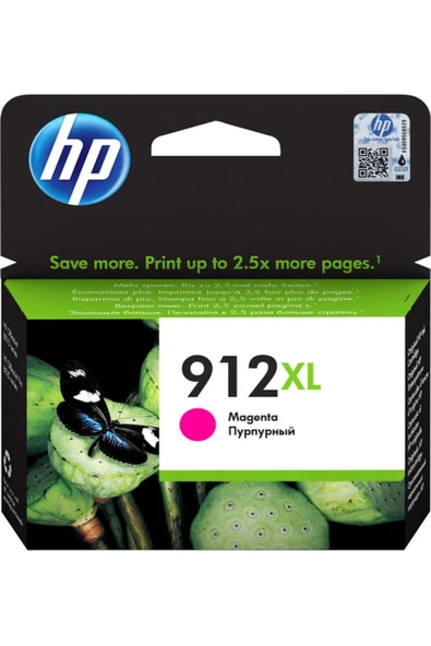 Hp 3yl82ae Magenta Mürekkep Kartuş (912XL)