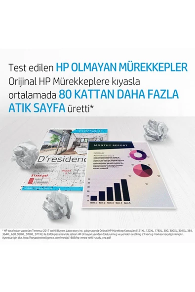 Hp 3yl82ae Magenta Mürekkep Kartuş (912XL) - 3