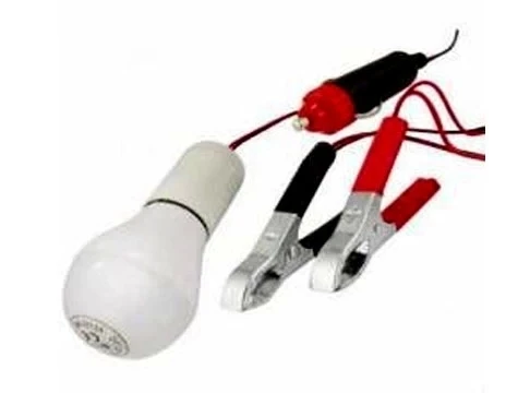12 Volt  Çok Amaçlı Oto Seyyar Lamba Fişli Ve Kıskaçlı - 2