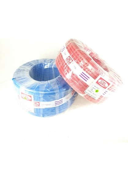 Sel Jupıter YANMAZ 8 mm Oksijen - Asetilen Kaynak Hortumu 100 Metre - 2