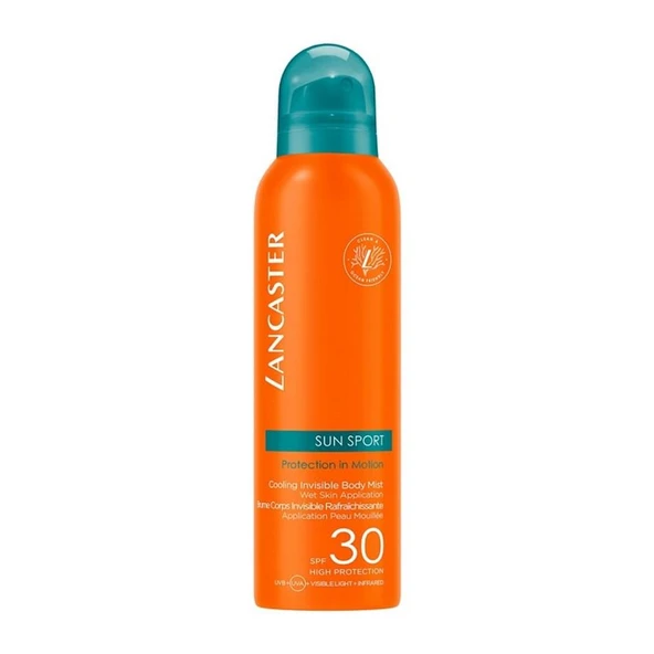 Lancaster Sun Sport Cooling Invisible Body Mist SPF30 200 ml Vücut Güneş Koruyucu