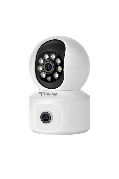 Torima Cmr-10 360° Full Hd Çift Kamera 1080p Smart Ip Akıllı Kamera - 4