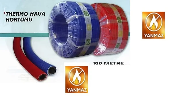 Sel Jupıter YANMAZ 8 mm Oksijen - Asetilen Kaynak Hortumu 100 Metre - 3