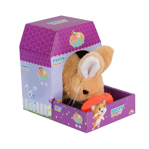4249 Sesli Hareketli Peluş Tavşan -sunman