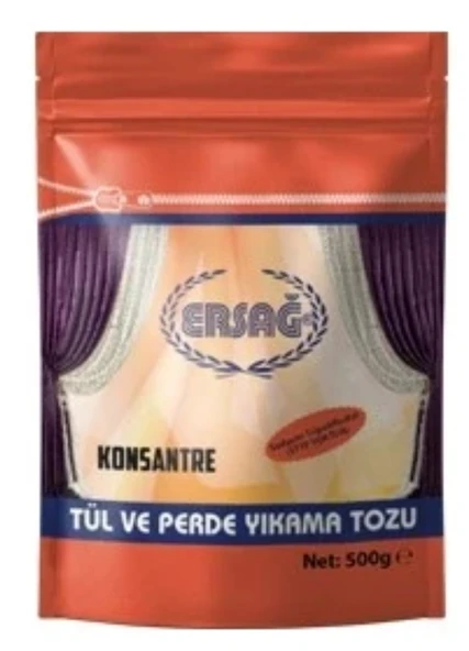 Ersağ Tül Perde Yıkama Tozu 500 Gr
